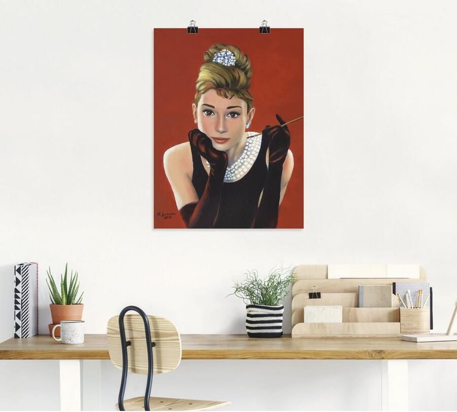 Artland Poster Audrey Hepburn portret - Foto 5