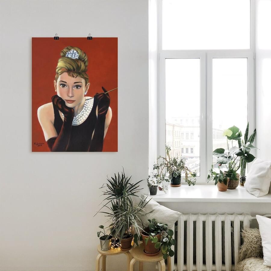Artland Poster Audrey Hepburn portret - Foto 2