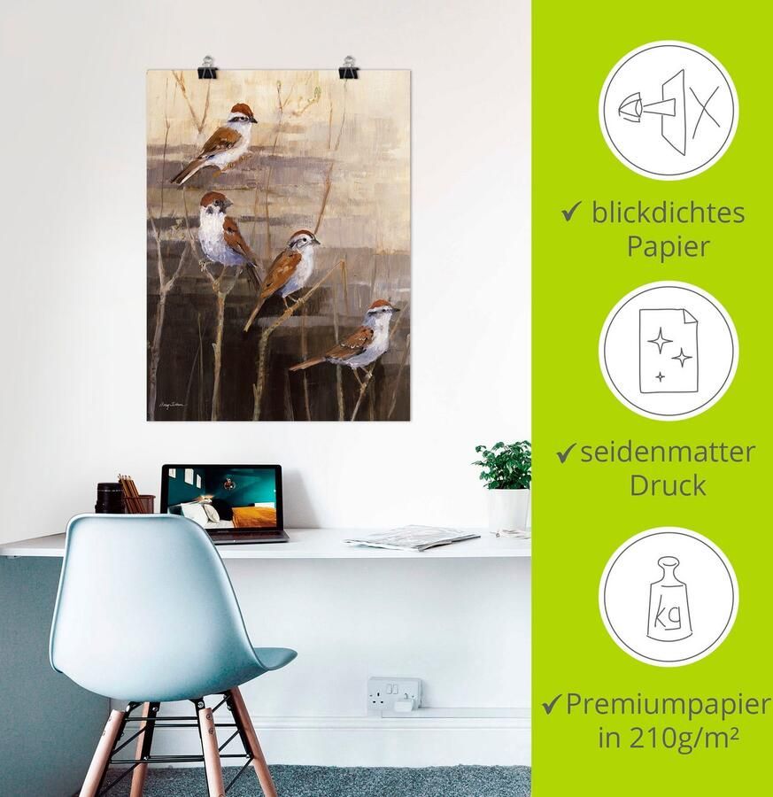 Artland Artprint Avond heiligdom II als artprint op linnen poster in verschillende formaten maten - Foto 3