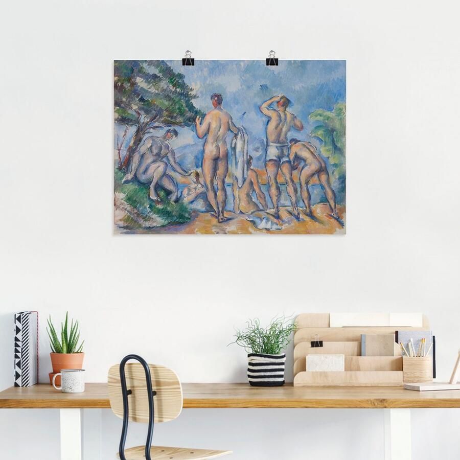 Artland Artprint Baden. 1890-92 als artprint van aluminium artprint op linnen muursticker of poster in verschillende maten