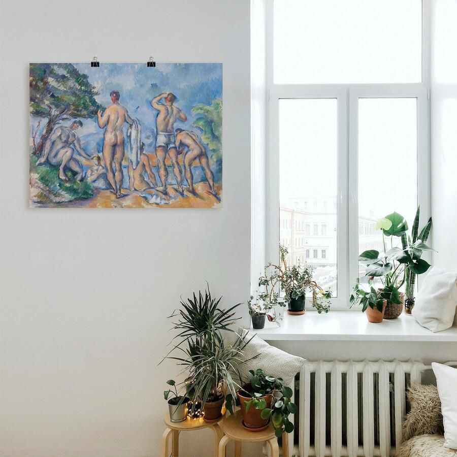 Artland Artprint Baden. 1890-92 als artprint van aluminium artprint op linnen muursticker of poster in verschillende maten - Foto 2