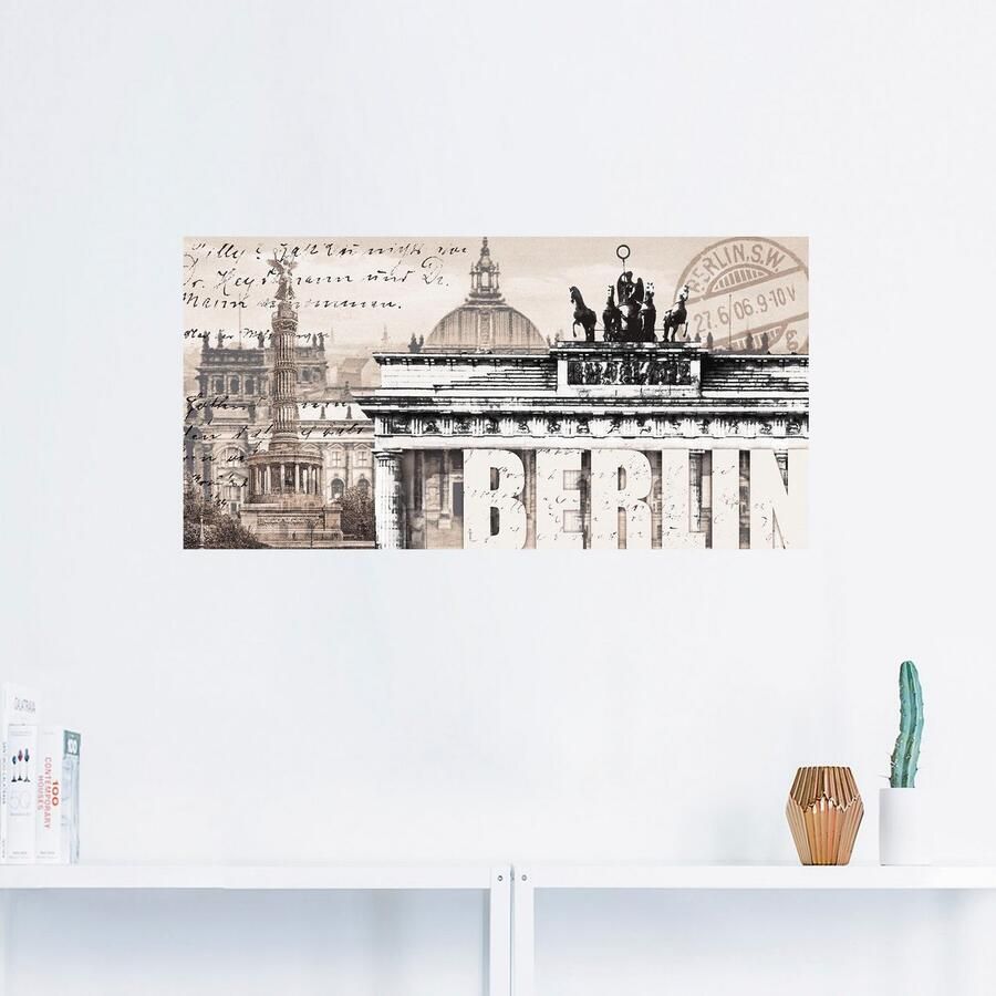 Artland Artprint Berlijn II als artprint op linnen poster muursticker in verschillende maten - Foto 2