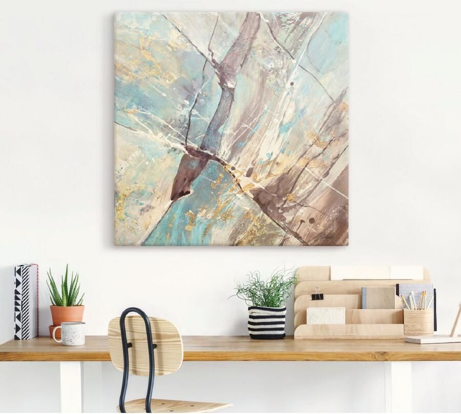 Artland Artprint Blauw water II als artprint op linnen poster in verschillende formaten maten - Foto 5