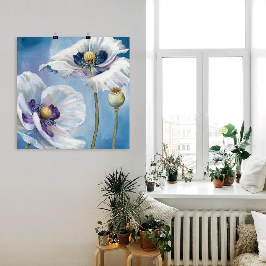 Artland Artprint Blauwe dans II als artprint op linnen poster in verschillende formaten maten