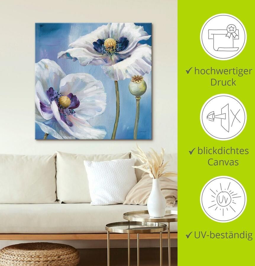 Artland Artprint Blauwe dans II als artprint op linnen poster in verschillende formaten maten - Foto 3