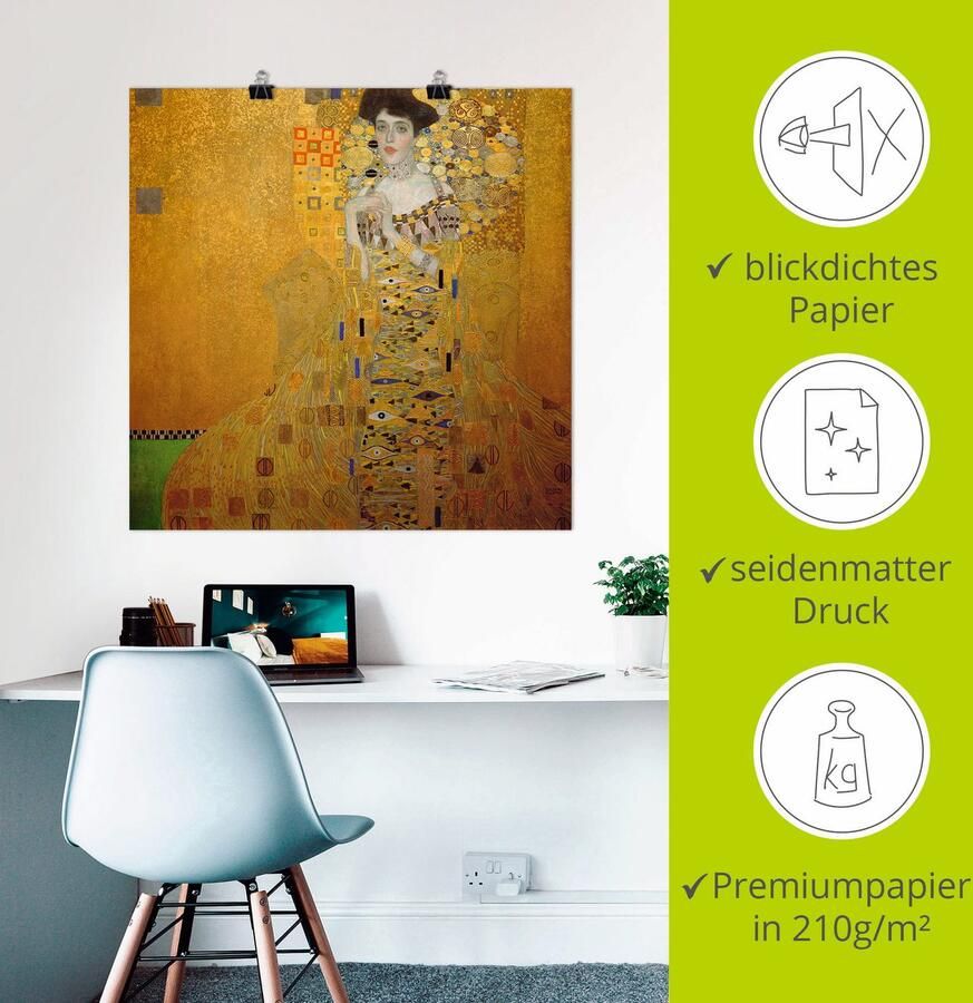 Artland Artprint Bloch-boer als artprint op linnen poster in verschillende formaten maten - Foto 2