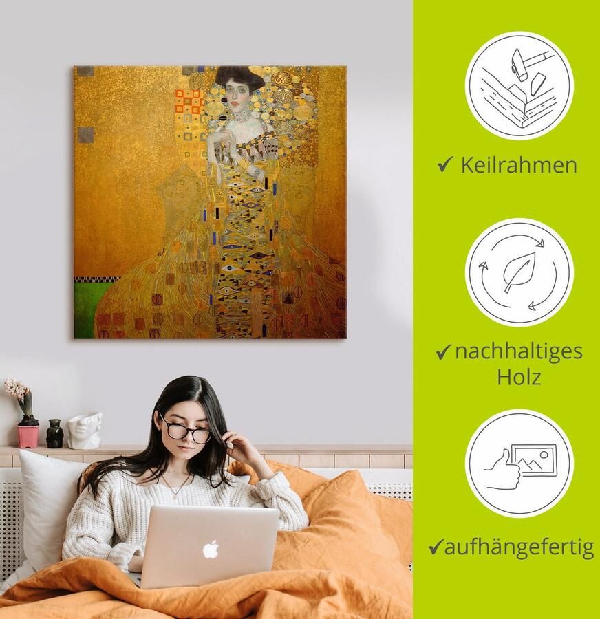 Artland Artprint Bloch-boer als artprint op linnen poster in verschillende formaten maten