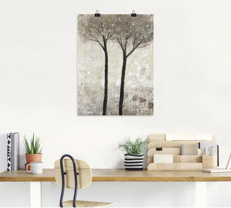 Artland Artprint Bloeiende boom II als artprint op linnen poster in verschillende formaten maten - Foto 5