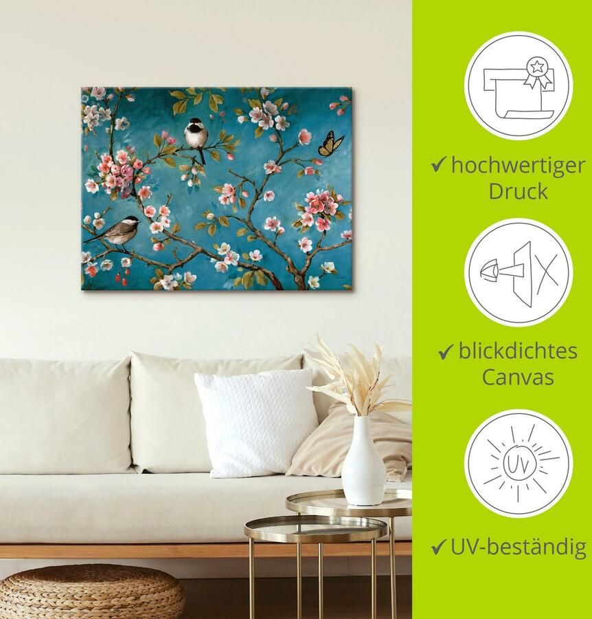 Artland Artprint Bloem I als artprint op linnen poster muursticker in verschillende maten - Foto 2