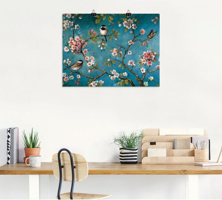 Artland Artprint Bloem I als artprint op linnen poster muursticker in verschillende maten - Foto 4