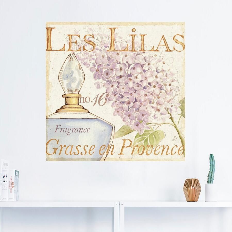 Artland Artprint Bloemen en parfum IV als poster muursticker in verschillende maten
