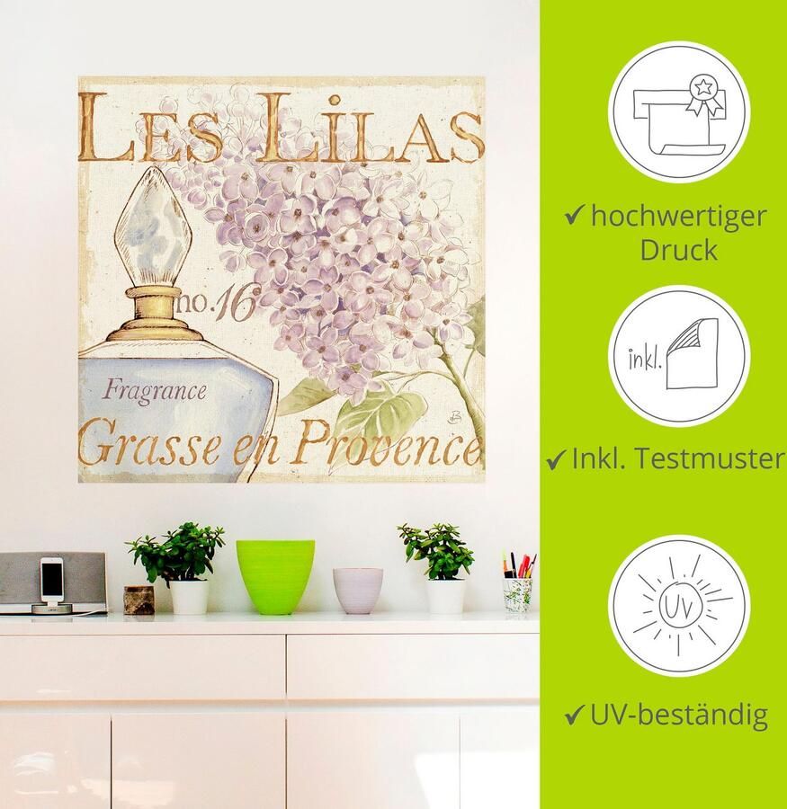 Artland Artprint Bloemen en parfum IV als poster muursticker in verschillende maten - Foto 2