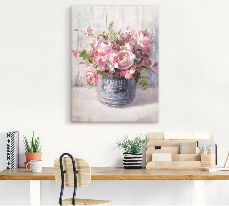 Artland Artprint Bloemen I als artprint op linnen poster in verschillende formaten maten - Foto 4