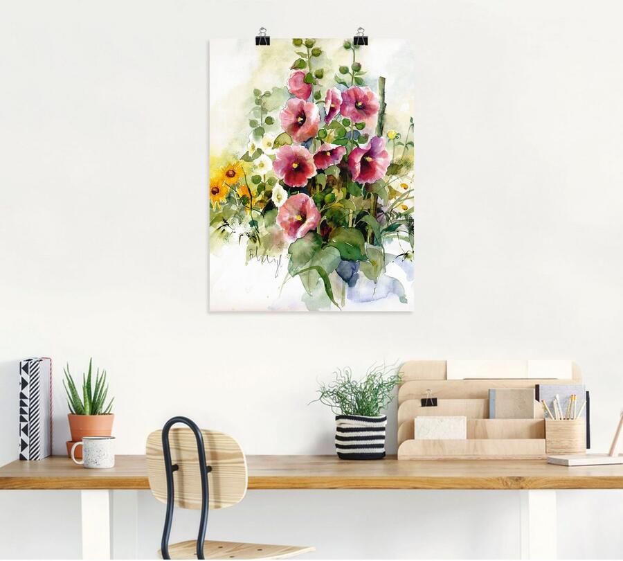 Artland Artprint Bloemen samenstelling I als artprint op linnen poster in verschillende formaten maten - Foto 4