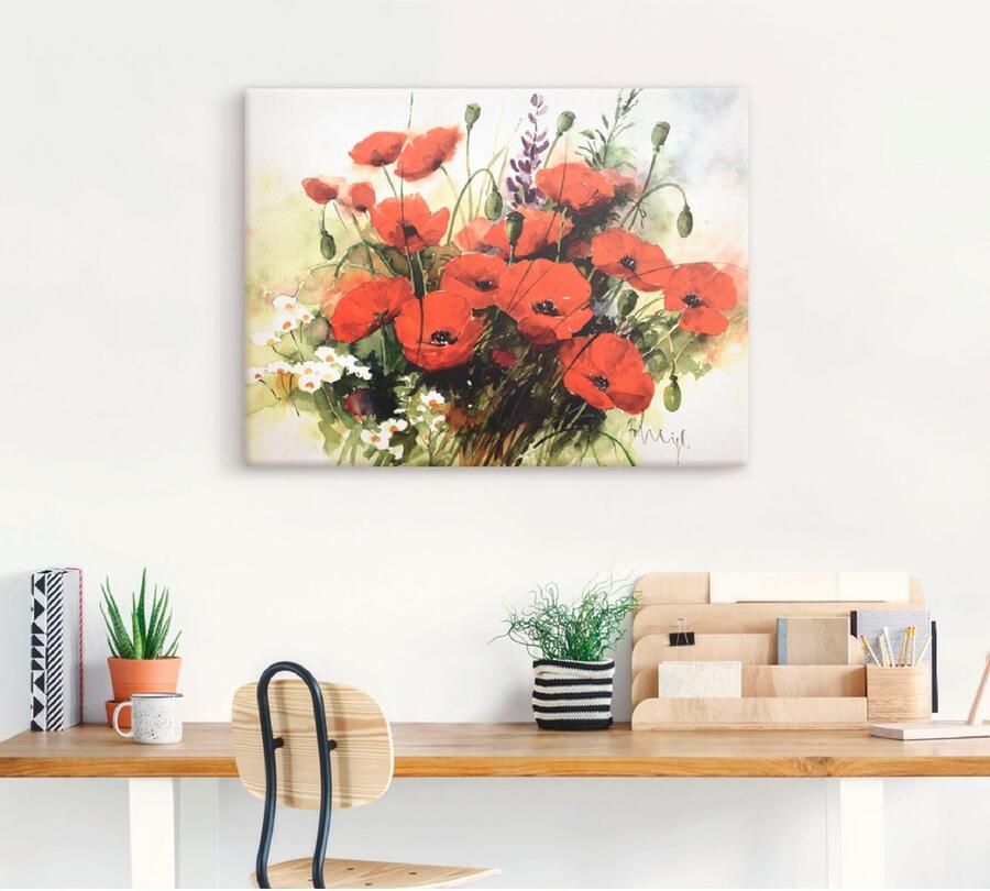 Artland Artprint Bloemen samenstelling III als artprint op linnen poster muursticker in verschillende maten - Foto 3