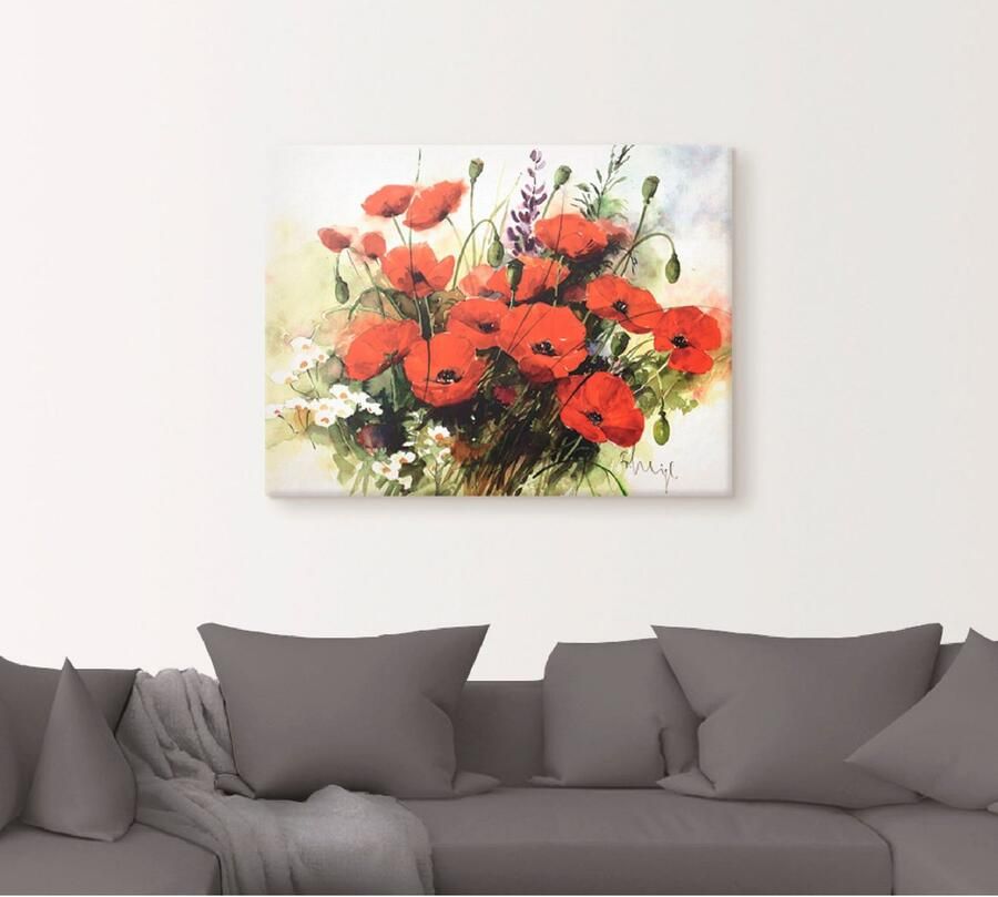Artland Artprint Bloemen samenstelling III als artprint op linnen poster muursticker in verschillende maten - Foto 4