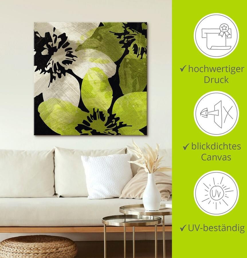 Artland Artprint Bloemen V als artprint van aluminium artprint voor buiten artprint op linnen poster in verschillende maten. maten - Foto 4