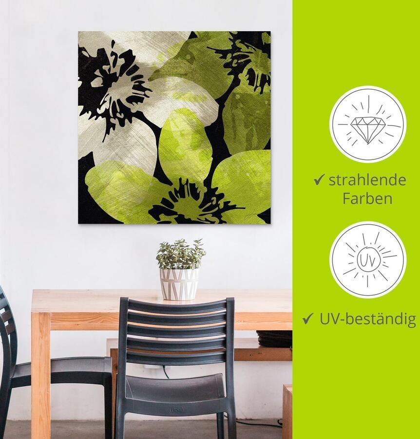 Artland Artprint Bloemen V als artprint van aluminium artprint voor buiten artprint op linnen poster in verschillende maten. maten - Foto 4