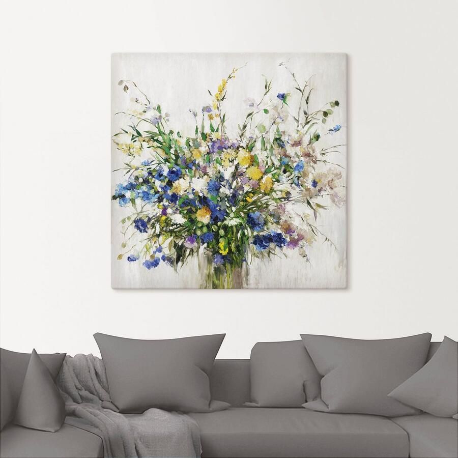 Artland Artprint op linnen Boeket wilde bloemen - Foto 2