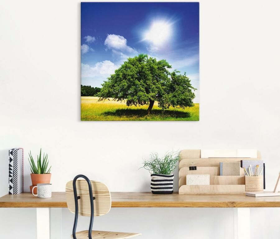 Artland Artprint Boom des levens als artprint op linnen poster in verschillende formaten maten - Foto 4