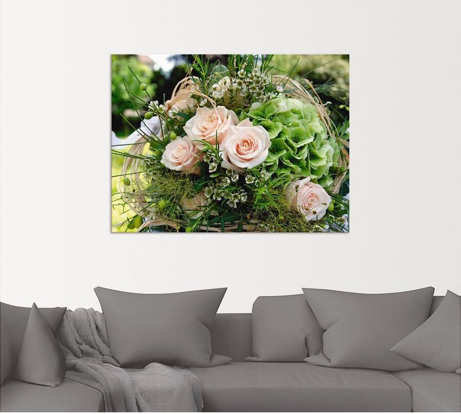 Artland Artprint Bos bloemen als artprint van aluminium artprint voor buiten artprint op linnen poster in verschillende maten. maten - Foto 4