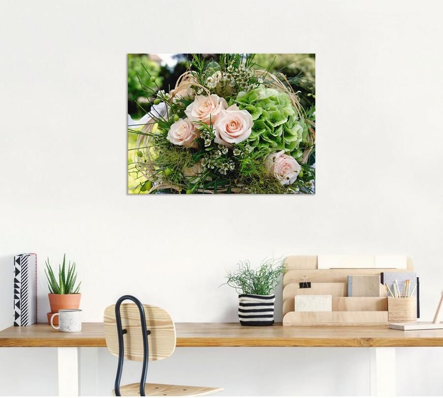 Artland Artprint Bos bloemen als artprint van aluminium artprint voor buiten artprint op linnen poster in verschillende maten. maten - Foto 5