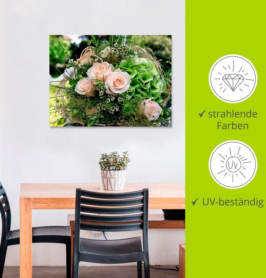 Artland Artprint Bos bloemen als artprint van aluminium artprint voor buiten artprint op linnen poster in verschillende maten. maten - Foto 2