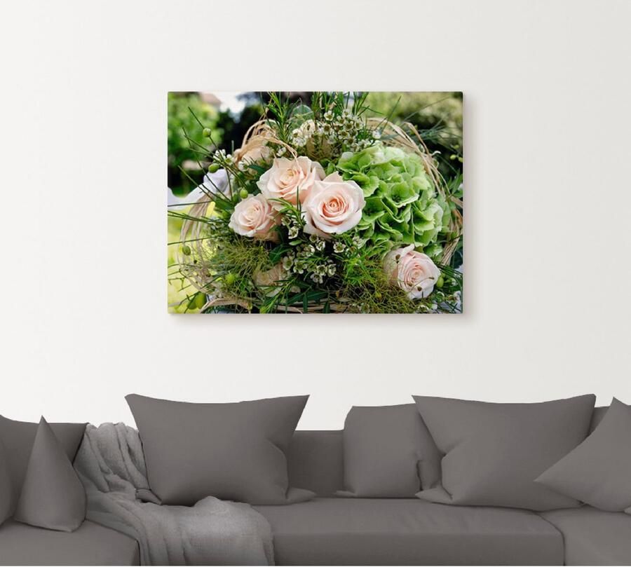 Artland Artprint Bos bloemen als artprint van aluminium artprint voor buiten artprint op linnen poster in verschillende maten. maten - Foto 4