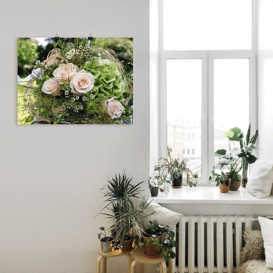 Artland Artprint Bos bloemen als artprint van aluminium artprint voor buiten artprint op linnen poster in verschillende maten. maten - Foto 2