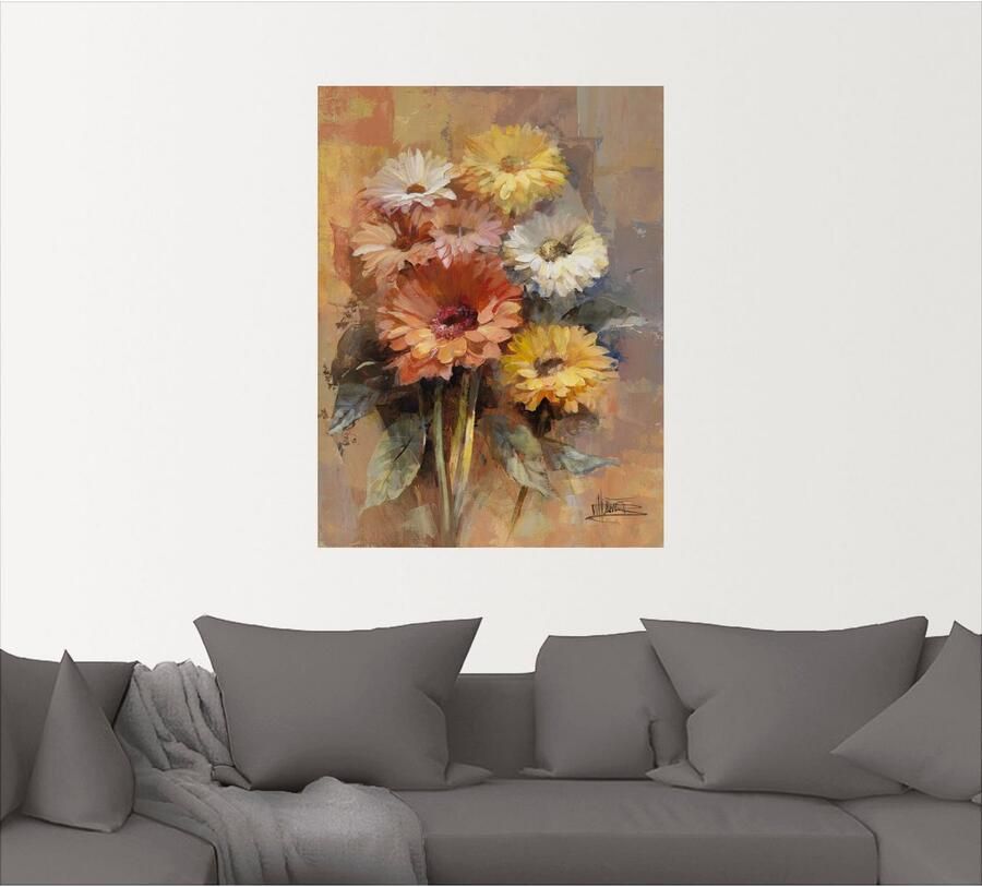 Artland Artprint Bos bloemen II als artprint op linnen poster muursticker in verschillende maten - Foto 4