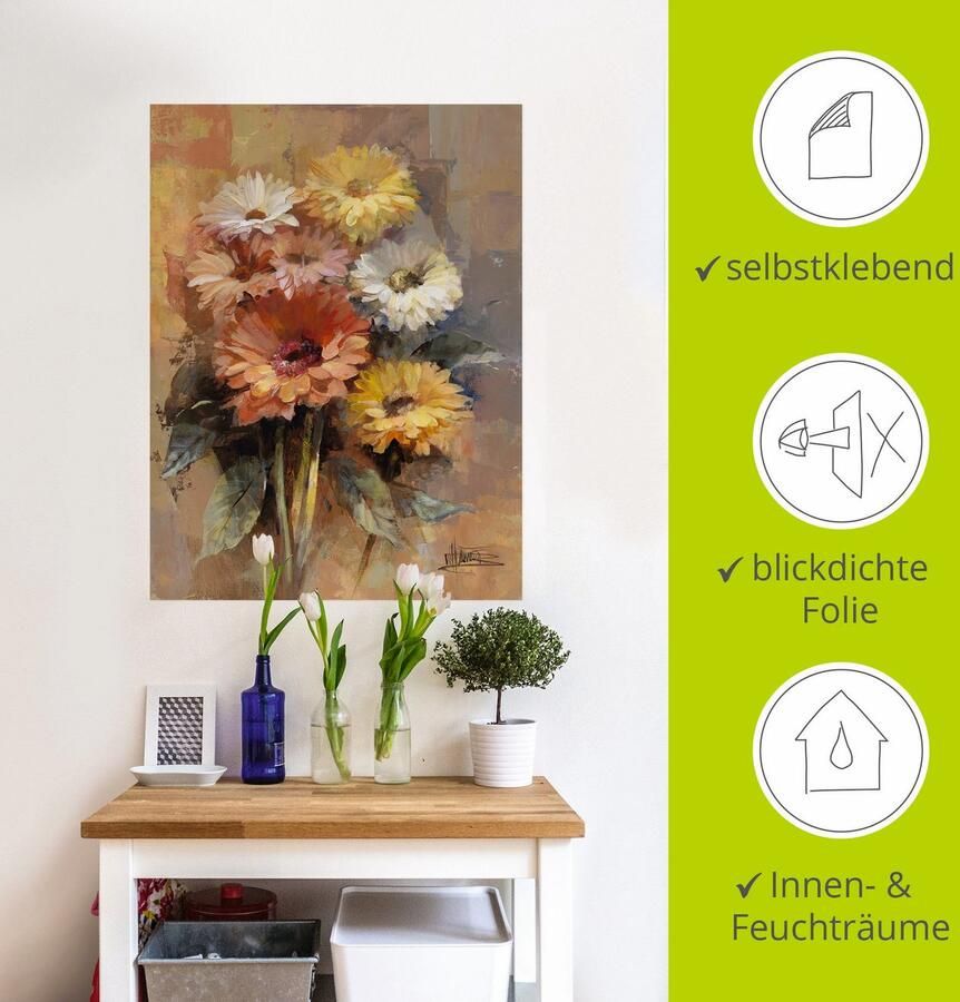 Artland Artprint Bos bloemen II als artprint op linnen poster muursticker in verschillende maten - Foto 3