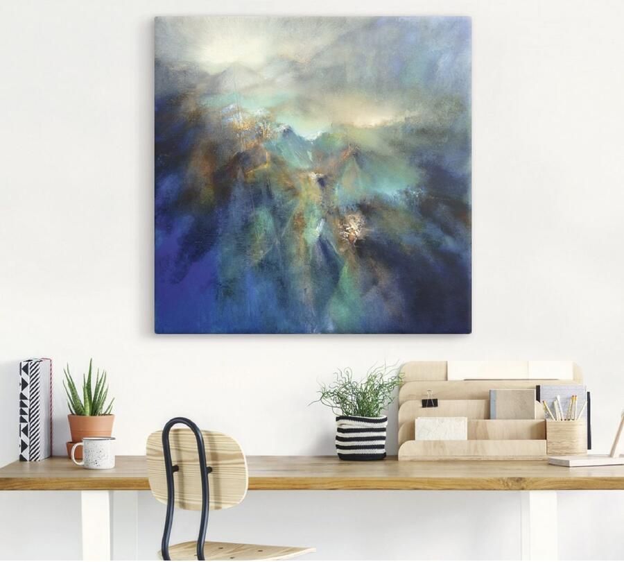 Artland Artprint Boven alle pieken als artprint op linnen poster in verschillende formaten maten - Foto 3