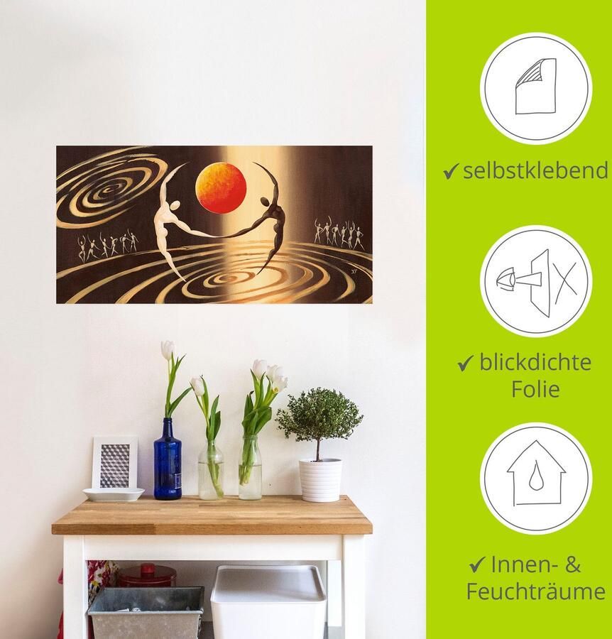 Artland Artprint Boven het universum als artprint van aluminium artprint op linnen muursticker verschillende maten - Foto 4