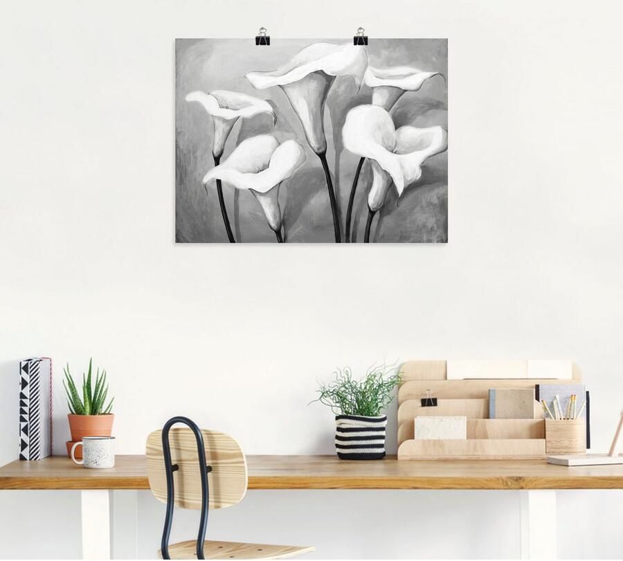 Artland Artprint Callas II als artprint op linnen poster in verschillende formaten maten - Foto 4