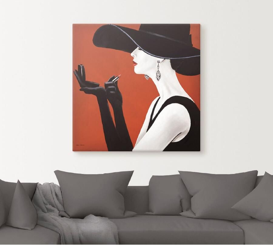 Artland Artprint op linnen Chapeau II