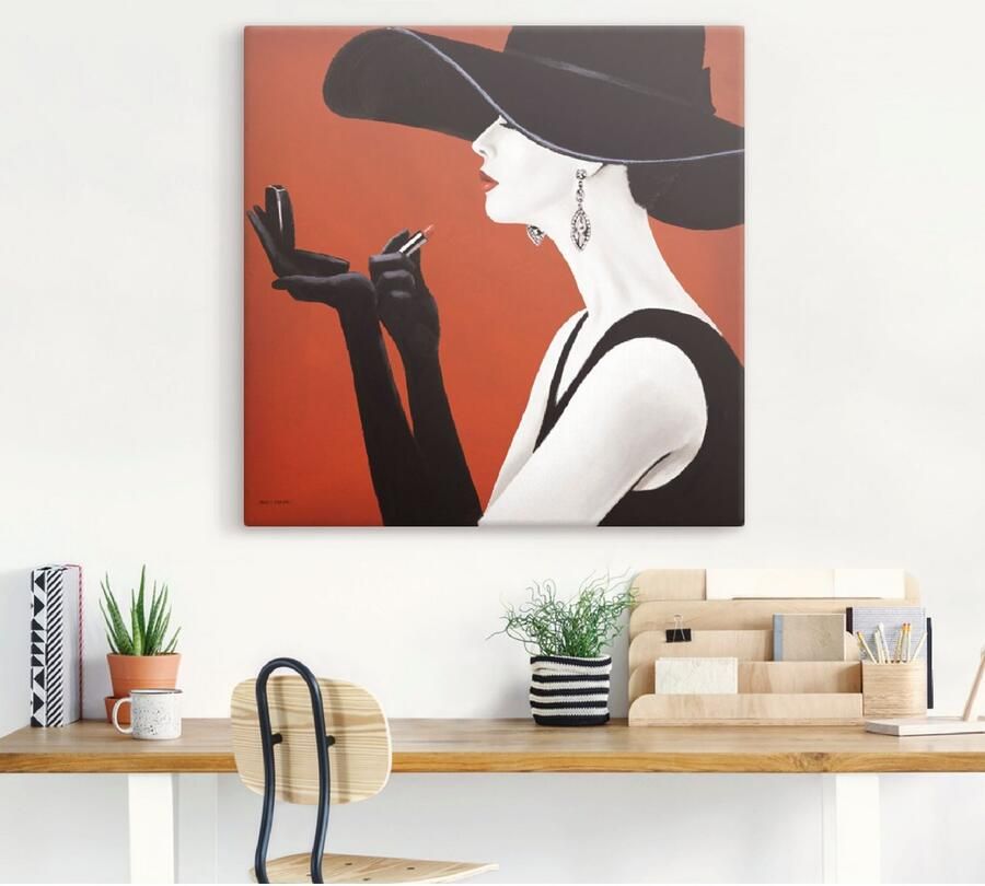 Artland Artprint op linnen Chapeau II - Foto 5