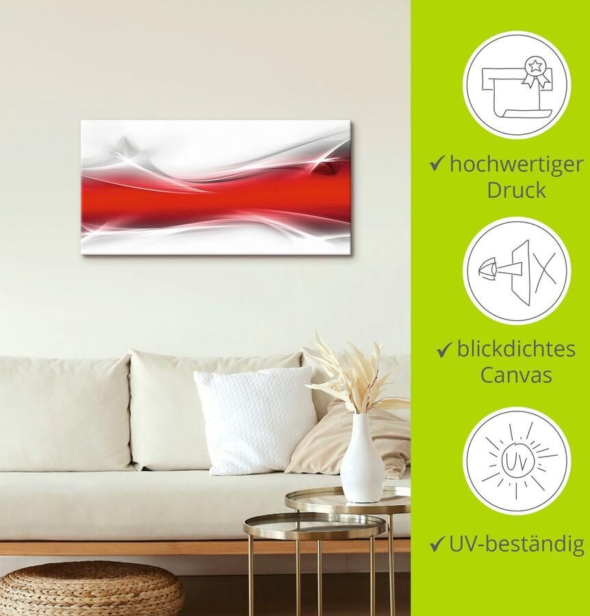 Artland Artprint op linnen Creatief element - Foto 4