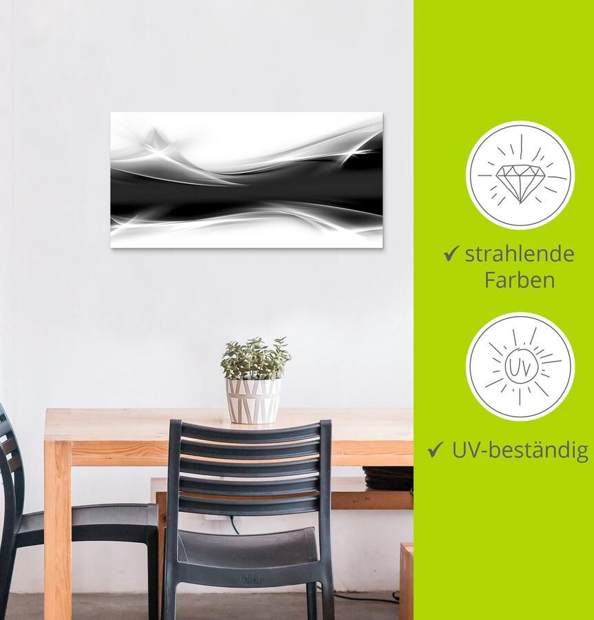 Artland Artprint Creatief element als artprint van aluminium artprint voor buiten artprint op linnen poster muursticker - Foto 4