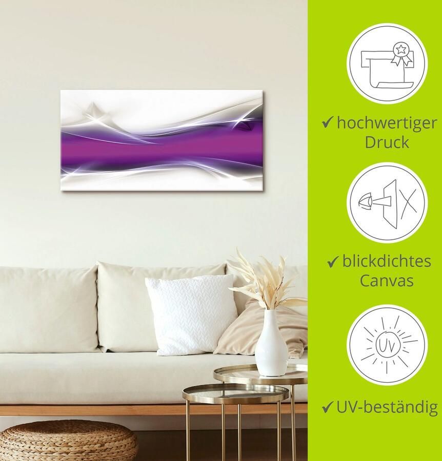 Artland Artprint Creatief element als artprint van aluminium artprint voor buiten artprint op linnen poster in verschillende maten. maten - Foto 3