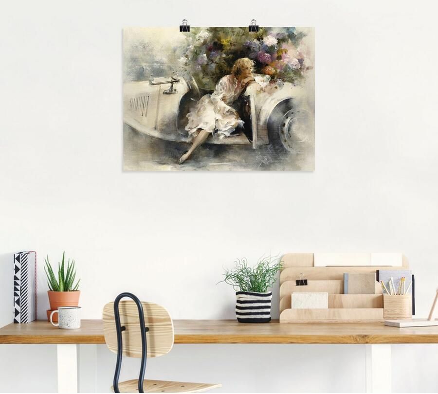 Artland Artprint Dagdromer als artprint op linnen poster muursticker in verschillende maten - Foto 5
