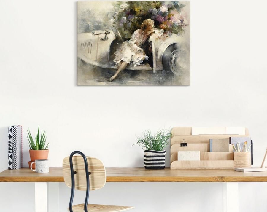 Artland Artprint Dagdromer als artprint op linnen poster muursticker in verschillende maten - Foto 5