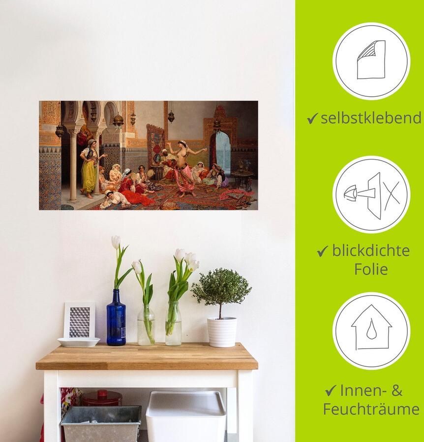 Artland Artprint Dansen in de harem. als artprint op linnen muursticker in verschillende maten - Foto 3
