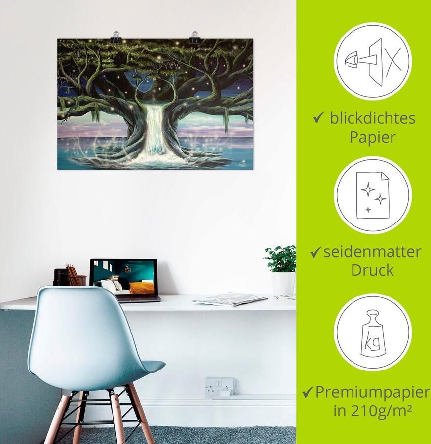 Artland Artprint De boom der zielen als artprint op linnen poster in verschillende formaten maten - Foto 3