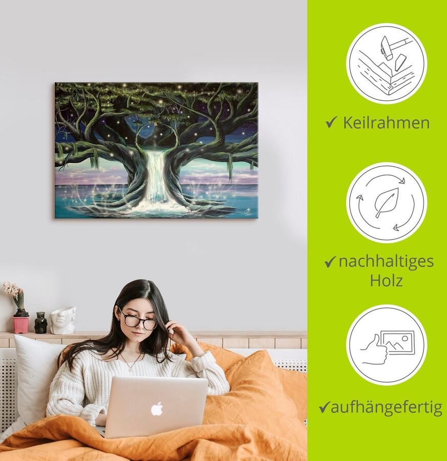 Artland Artprint De boom der zielen als artprint op linnen poster in verschillende formaten maten - Foto 2