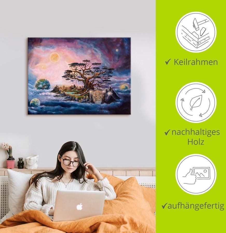 Artland Artprint De wereldwachters als artprint op linnen poster in verschillende formaten maten - Foto 2