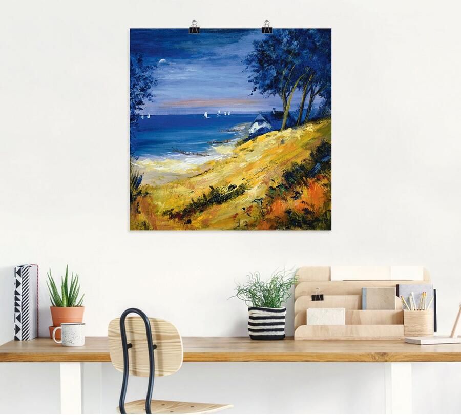 Artland Poster De zee thuis - Foto 5