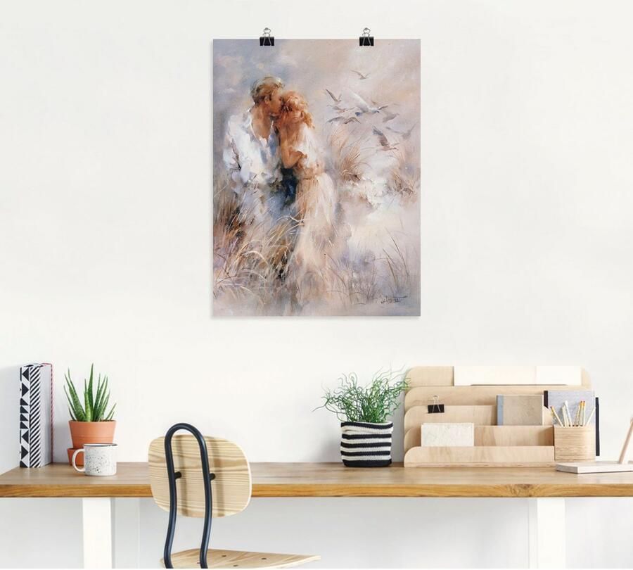 Artland Artprint Dichte harmonie als artprint op linnen poster muursticker in verschillende maten