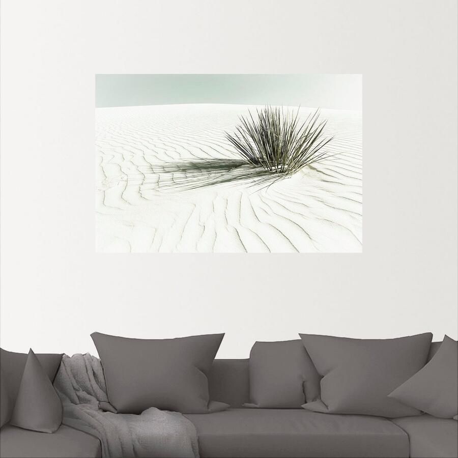 Artland Artprint Duinen wit zand vintage als artprint van aluminium artprint voor buiten artprint op linnen poster muursticker - Foto 2
