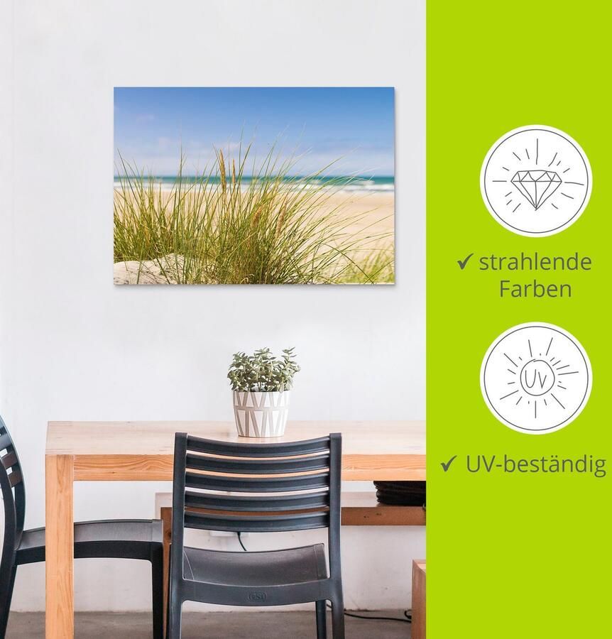 Artland Artprint Duingras als artprint van aluminium artprint voor buiten artprint op linnen poster in verschillende maten. maten - Foto 4