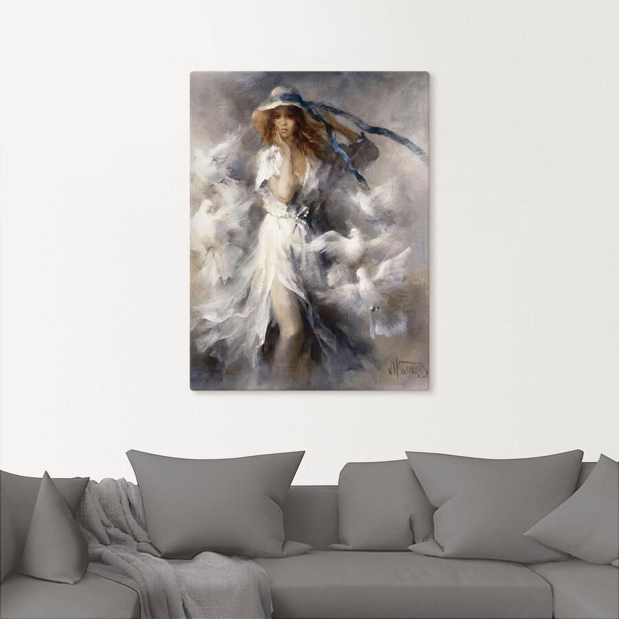 Artland Artprint Duiven als artprint op linnen poster in verschillende formaten maten - Foto 6